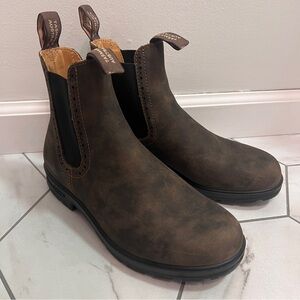 Blundstone High-Top 1351 Rustic Brown Chelsea Boot Size 9 Women's